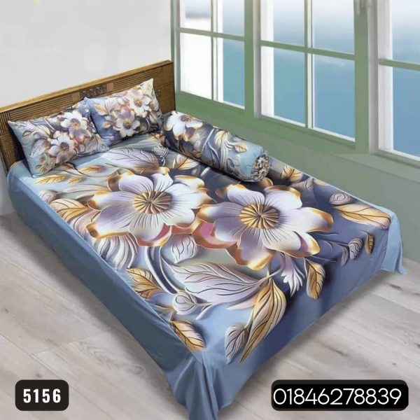 China Premium 3D Design Bed Sheet - 5156