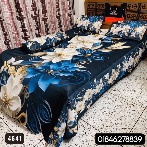 China Premium 3D Design Bed Sheet - 4641