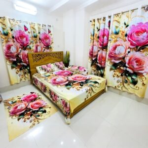 Water Proof China Premium 3D Design Bed Sheet King Size (7.8ft/6.8ft ) Code : 11398