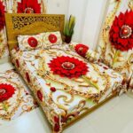 Water Proof China Premium 3D Design Bed Sheet King Size (7.8ft/6.8ft) Code : 11395