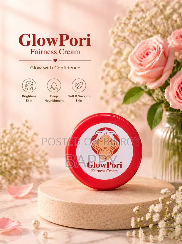 Glow Pori Cream 610/- টাকা,, ডেলিভারি চার্জ ফ্রি