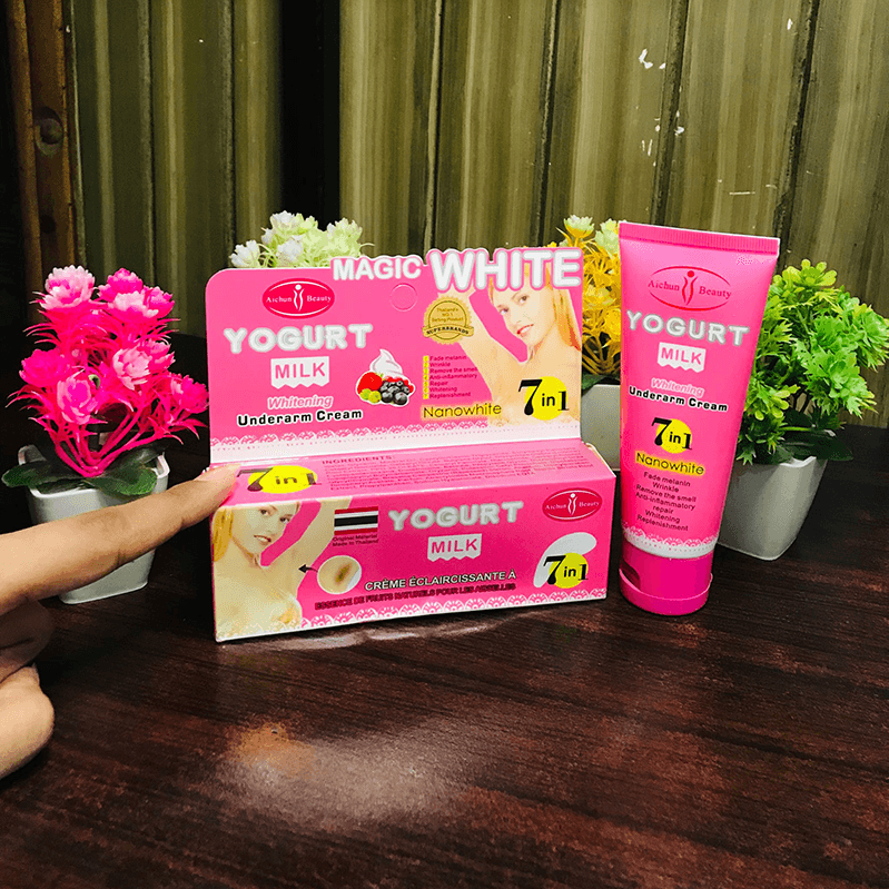 💖 Yogurt Milk Whitening Underarm Cream 🌺মাএ ৫৯০/- টাকায় ডেলিভারি চার্জ ফ্রি